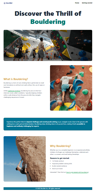 Discover the Thrill of Bouldering alt